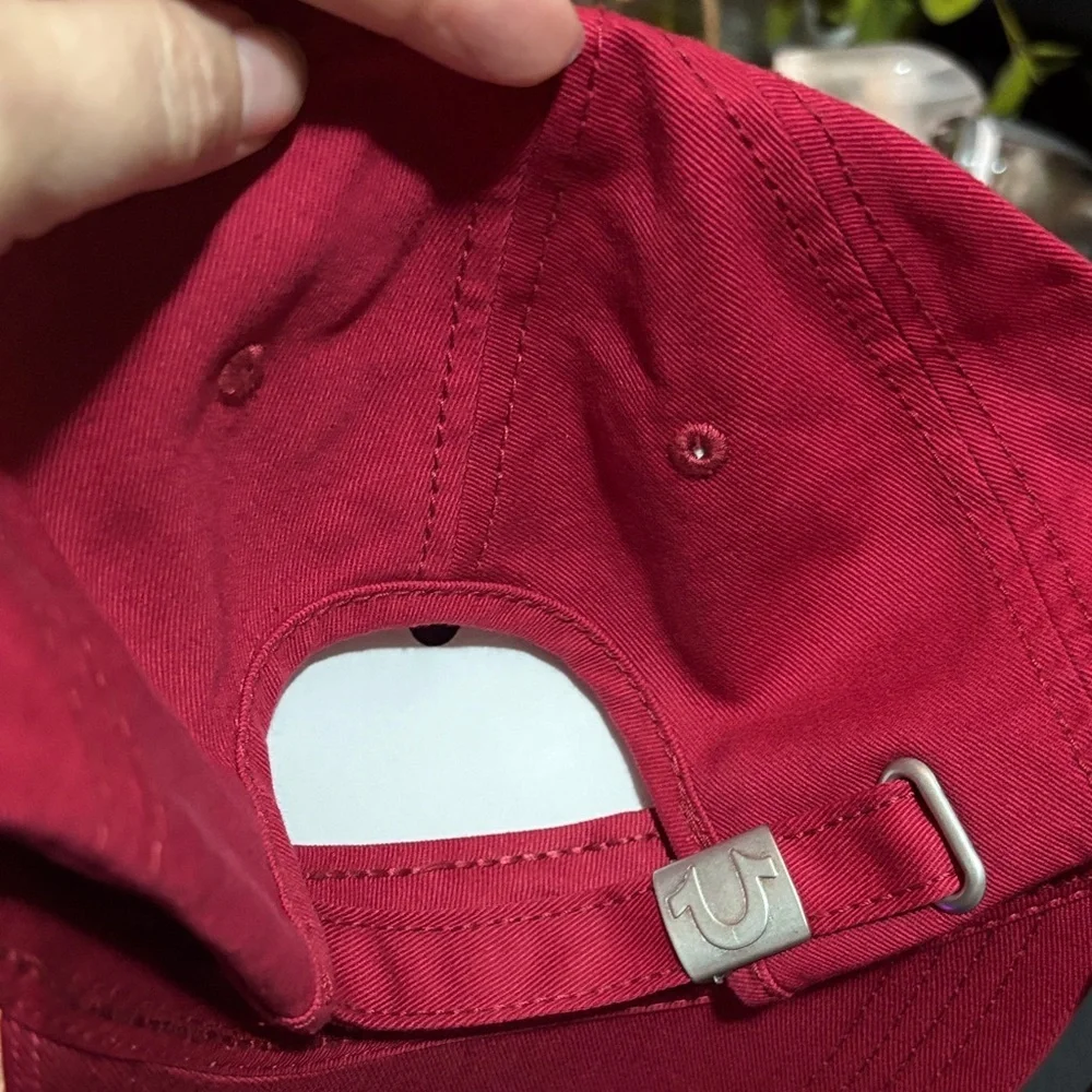 NWT True Religion Red Baseball Cap